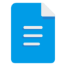File, folders, message, align, text, documents, vector Icon