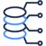 Business, lagen, infographic, overlay, en, financiën, google analytics, statistieken Pictogram