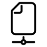 File, document, archive, folder, storage Icon