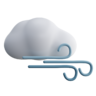 Wolken, weer, weersverwachting, bewolkt, breeze, wind, lucht, winderig, cloud Pictogram