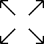 Pijlen, uit te breiden, arrow Pictogram