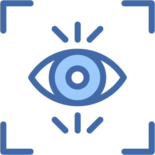 entertainment, optical, visualization, basic, visual, design, and, art, view Icon