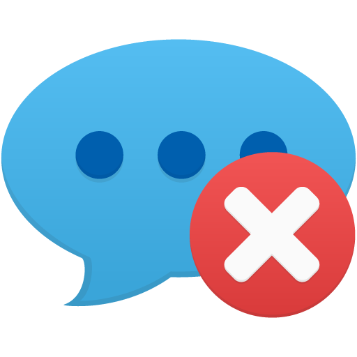 comment, delete Icon