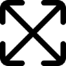 Pijlen, uitbreiden Pictogram