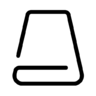 Icono Datos, dispositivo, hdd, hardware, unidad, disco duro