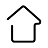 家, 的房子, 建设 图标