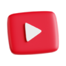 Youtube上的, 标志 图标