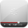 新youtube上的视频, 多媒体, 选手 图标