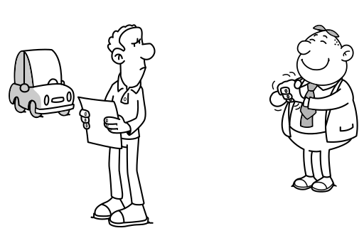 car, auto, robot, service, vehicle, automobile, unhappy customer Icon