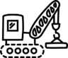 车辆, 建设, 卡车, 电磁铁
, 起重机 图标