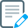 Document bewerken Pictogram