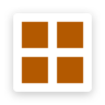 Thumbnail, large, grid, view Icon