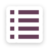 Todo, items, unordered, list Icon