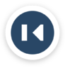 Icône Audio, vidéo, les médias, contrôle, sauter, pour, démarrer, cercle