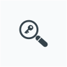 Trefwoord zoeken, seo Pictogram