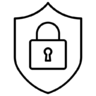 Security, cybersecurity, encryption, data   protection, threat   detection Icon