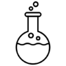 Chemie, laboratorium, experiment, wetenschap, erlenmeyer
 Pictogram