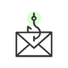 Crime, email, hacker, scam, virus, spam, phishing Icon