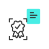 Beste, specialist, kwaliteit, experiment, testen, op basis, expert Pictogram