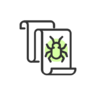 Probleem, fout, bug, zoeken, experiment, onderzoek, test Pictogram