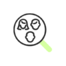 Profiel, avatar, grafiek, account, google analytics, analyse, gebruiker Pictogram