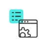 сеть, документ, данные, интернет, информация, технология значок