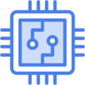 Electronic, technology, chip, cpu, processor Icon