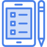 Electronics, gadget, designer, graphic, tablet, pen Icon