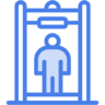 Security, sensor, recognition, facial, scan, face, scanner, body Icon