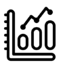 Statistic, analysis, data, chart, graph Icon