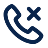 Phone block, close call, phone Icon