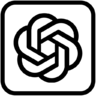 Chatgpt 徽标, 方形徽标, 标志, 方形圆形标志, Gpt, ia, 开放式 图标