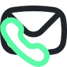 Call, mail, contact, address, message, communication, business, letter, telephone Icon