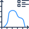 ícone Gráfico, diagrama de, crescimento, finanças, negócios, análise, dados