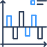 Graphic, graph, statistics, column, finance, business, chart, bar Icon