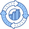 And, research, improvement, advancement, study, creation, innovation, development Icon