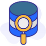 Data, monitoring, surveillance, observation, tracking Icon