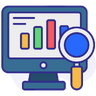 Statistics, analytics, graph, data, report Icon