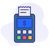 レジ, 小売, 取引, お支払い, 端子, 機械, Pos アイコン