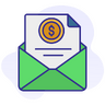 Letter, message, communication, envelope, email, mail Icon