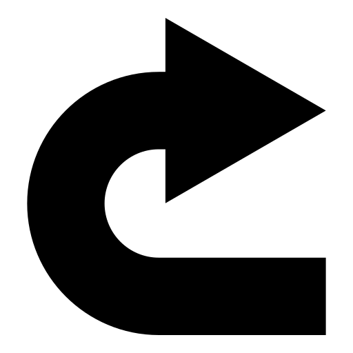 ui, サイン, 裏, 右, 方向, 矢, u, 番 アイコン