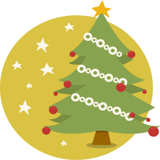 christmas, tree ไอคอน