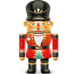 nutcracker, christmas 아이콘
