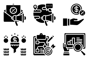 Digital Marketing Icon Pack