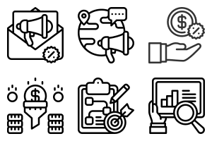 Digital Marketing Icon Pack