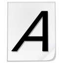 แบบอักษร, truetypeot means opentype ไอคอน