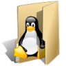 ícone Linux pasta, tapete
