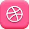 в dribbble значок