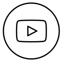youtube上的 图标