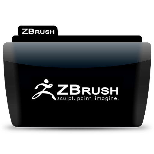 ZBrush的, 文件夹里的档案 图标